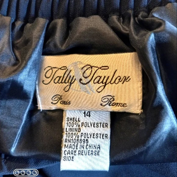 Tally Taylor Navy Blue Two-Piece Suit - Picture 10 of 16